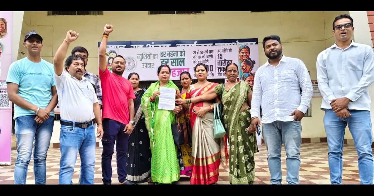 AJSU mahila morcha meets jsr co