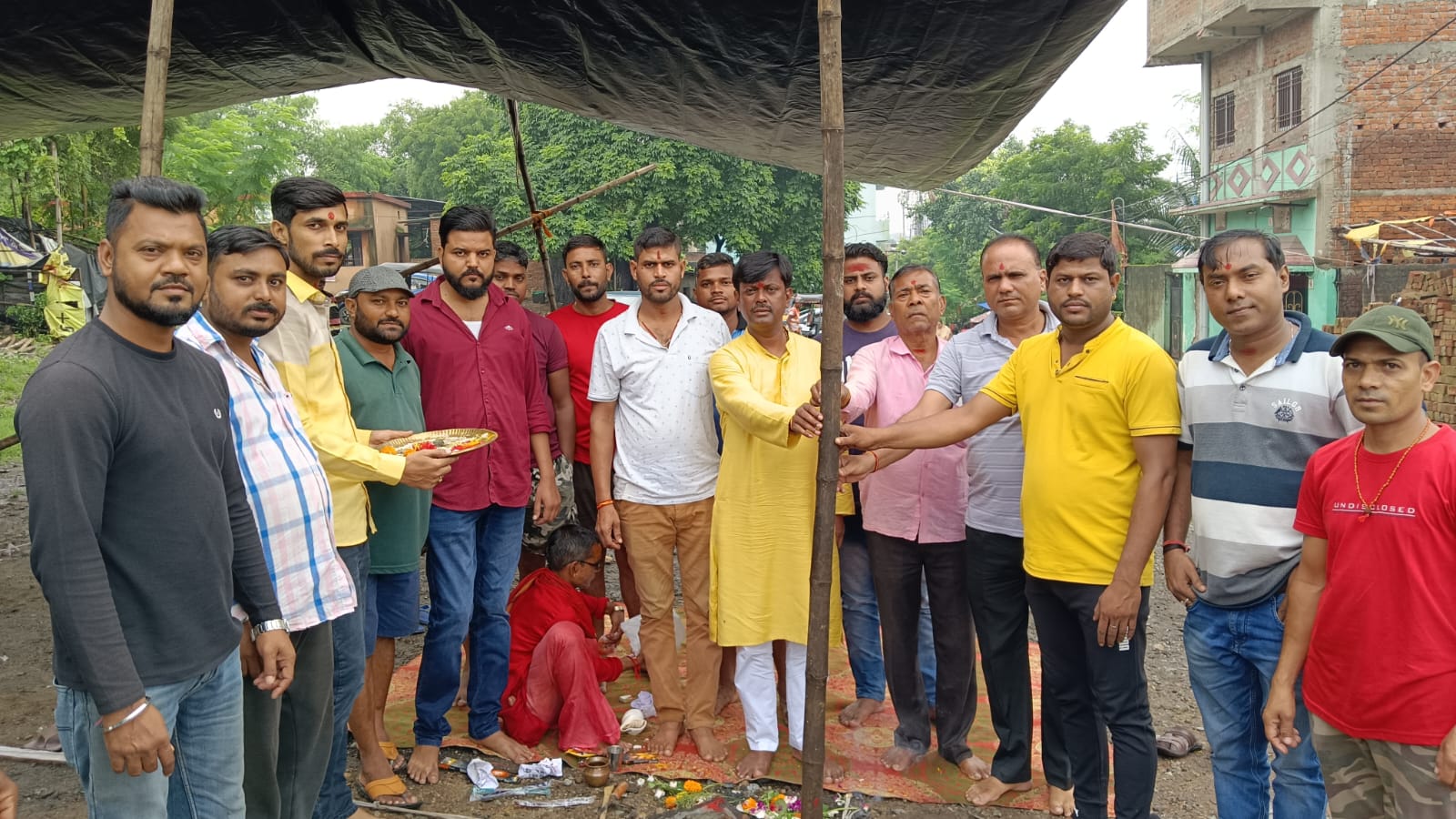 Golmuri Ganesh Puja Bhoomipujan - Dinesh Kumar